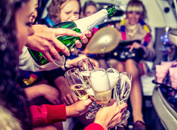 Rugby Stag Night Party Limo Hire
